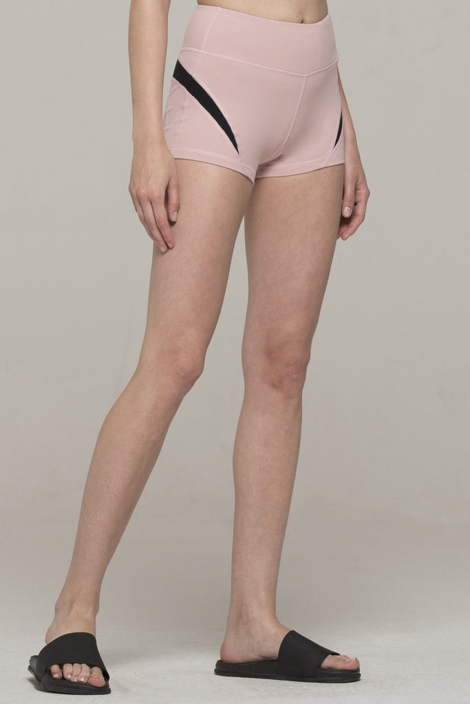 INCEPTION SHORTS, BLUSH/BLACK