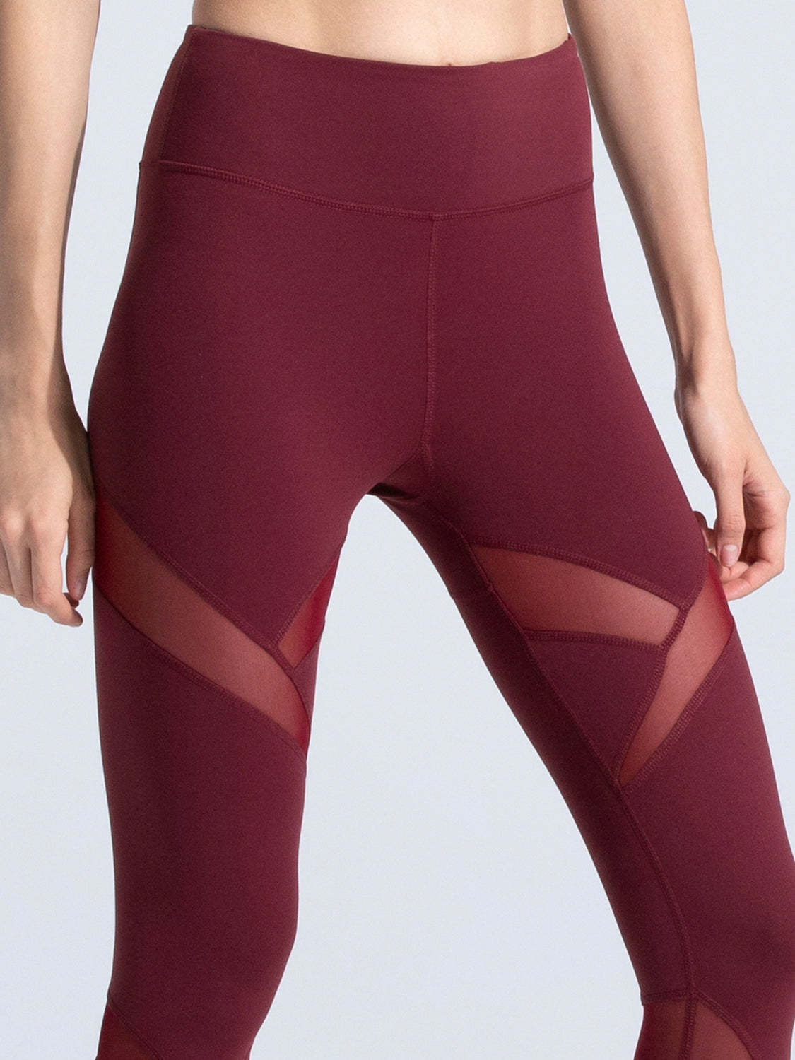 DRIFT PANTS, BORDEAUX/BORDEAUX MESH