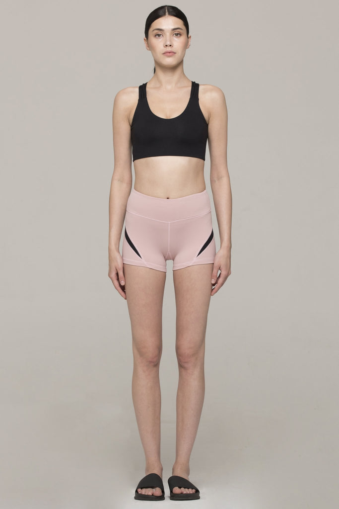 INCEPTION SHORTS, BLUSH/BLACK