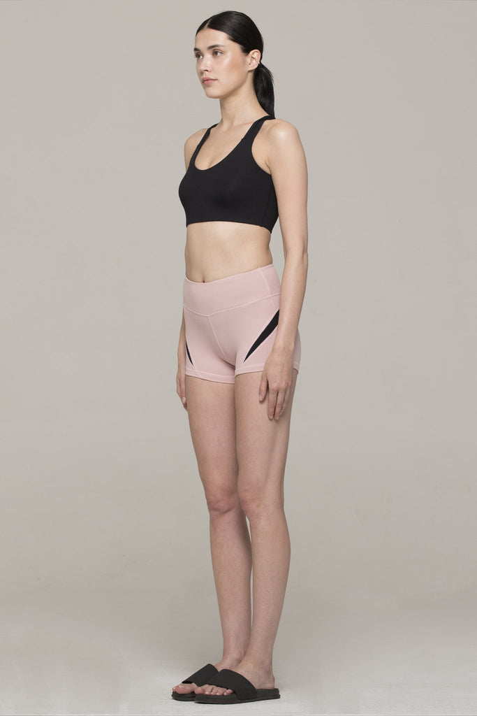 INCEPTION SHORTS, BLUSH/BLACK