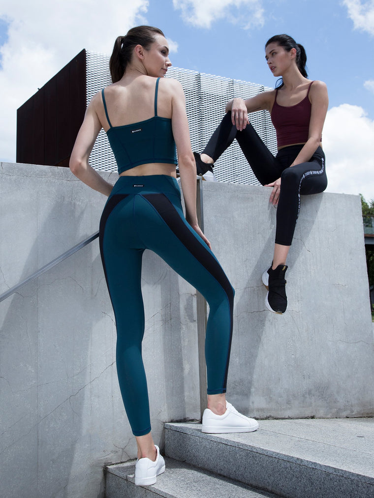INERTIA ANKLE CROPS 2.0, LAKE/BLACK