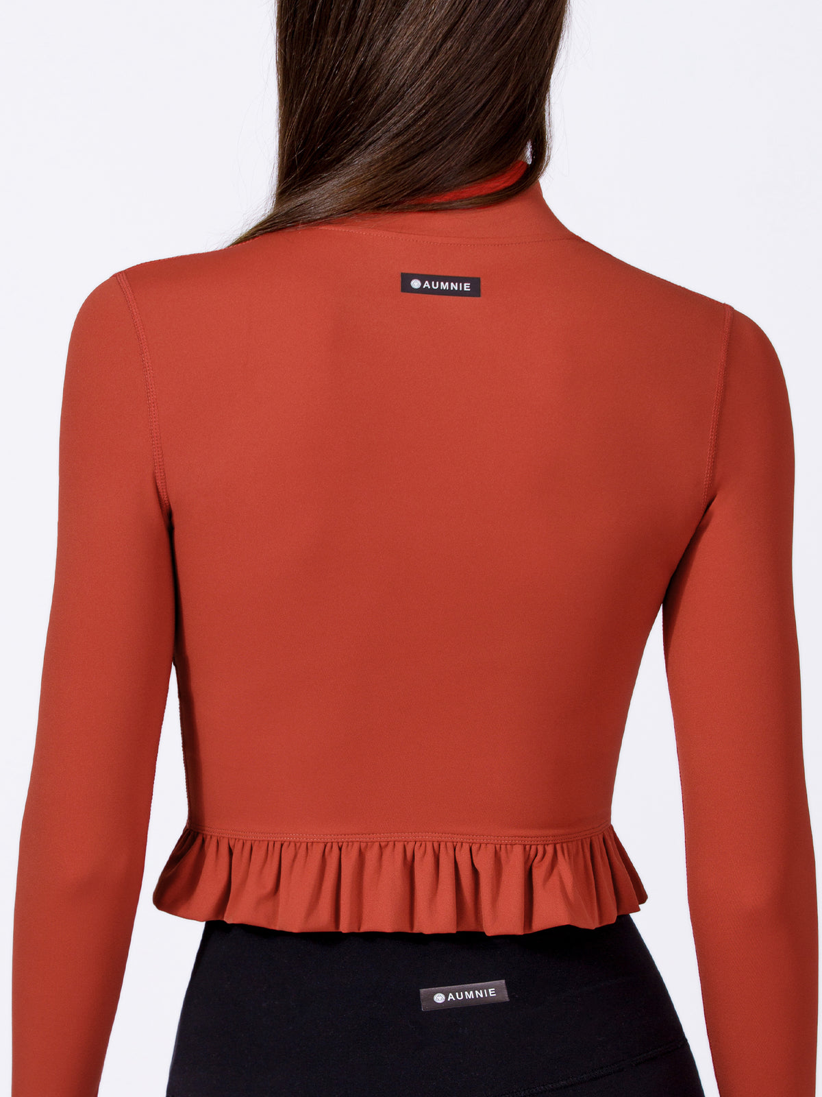 Winter Jacket Roffles CROPPED RUFFLES JACKET – AUMNIEHK