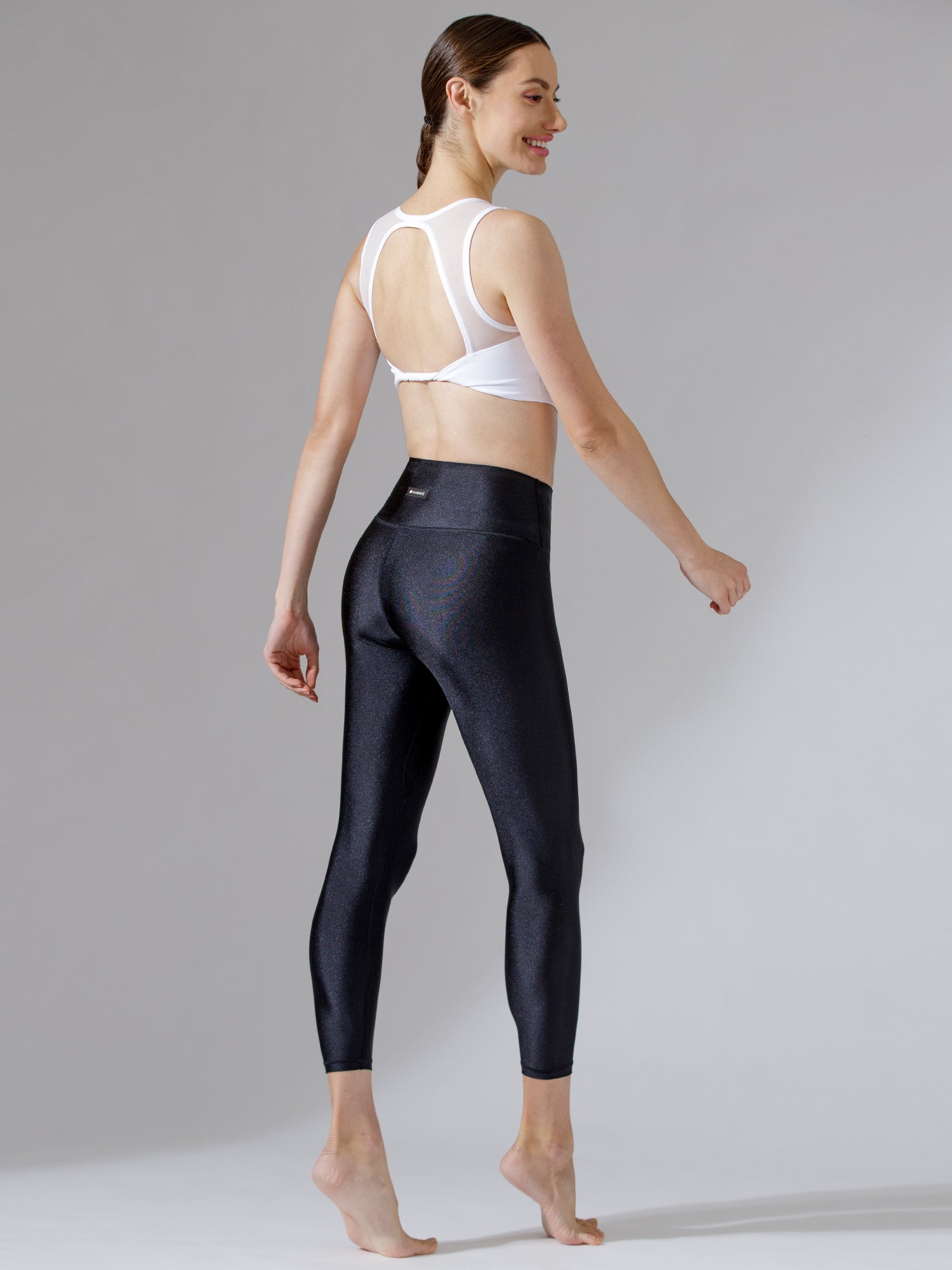 AGILE OPEN BACK MESH BRA