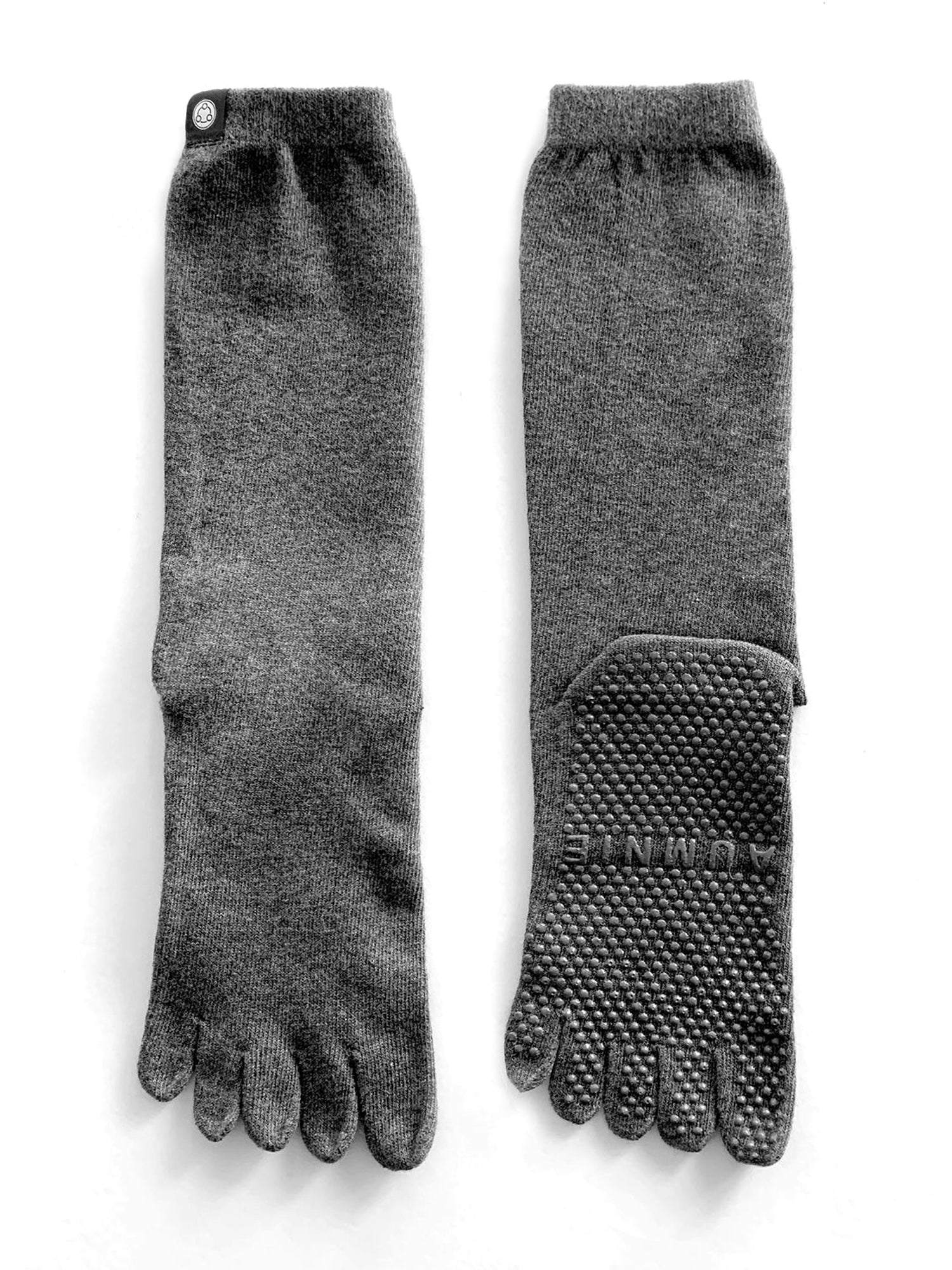 KNEE HIGH FULL TOE YOGA GRIP SOCKS