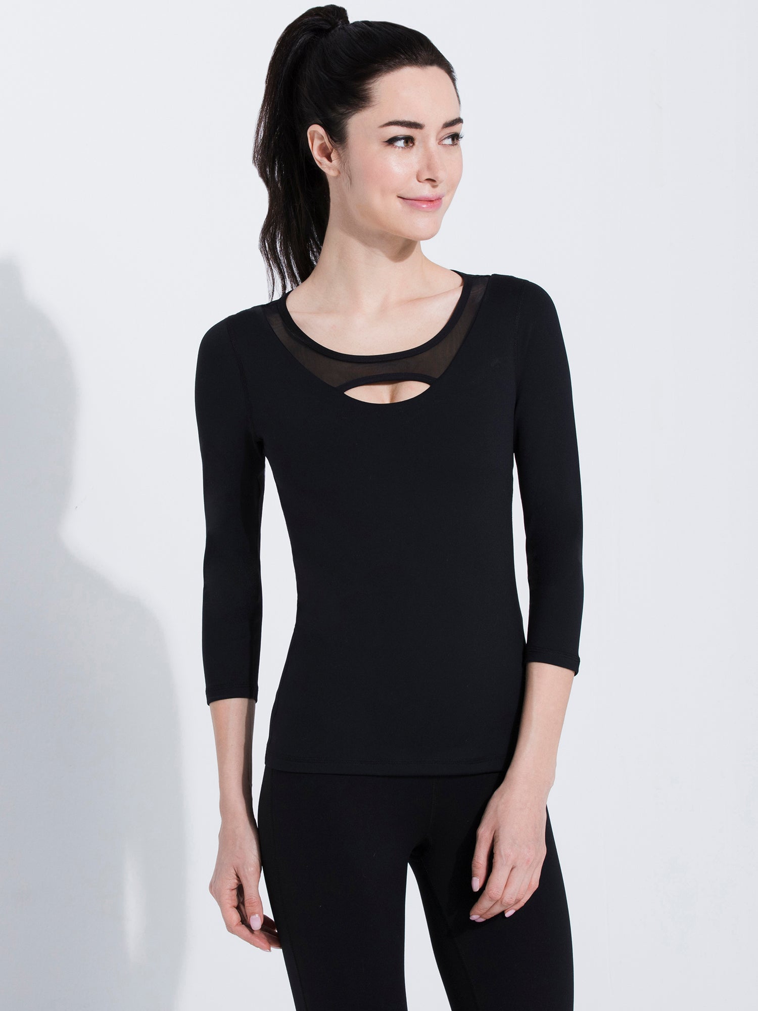 PARALLEL 3/4 SLEEVE TEE