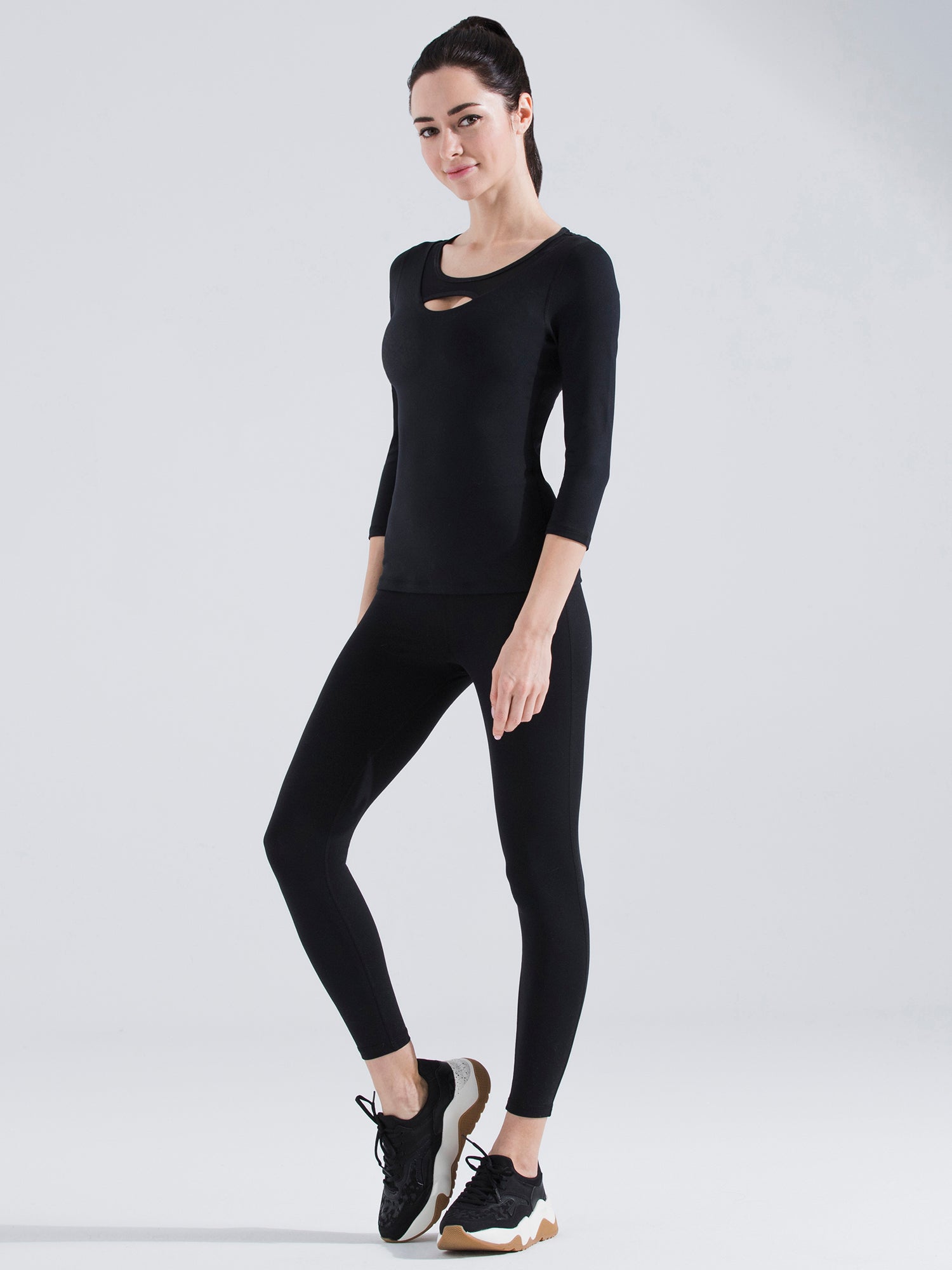 PARALLEL 3/4 SLEEVE TEE
