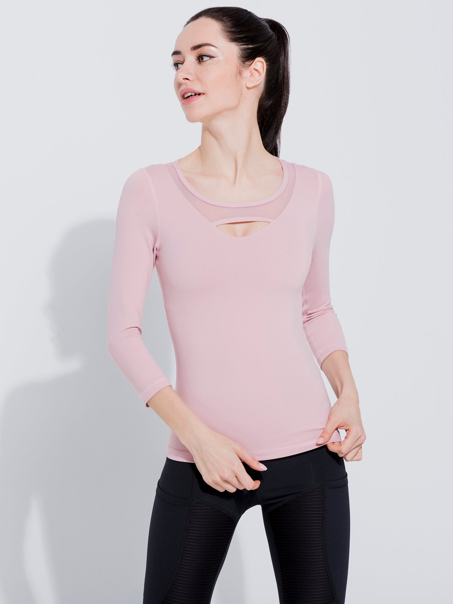 PARALLEL 3/4 SLEEVE TEE