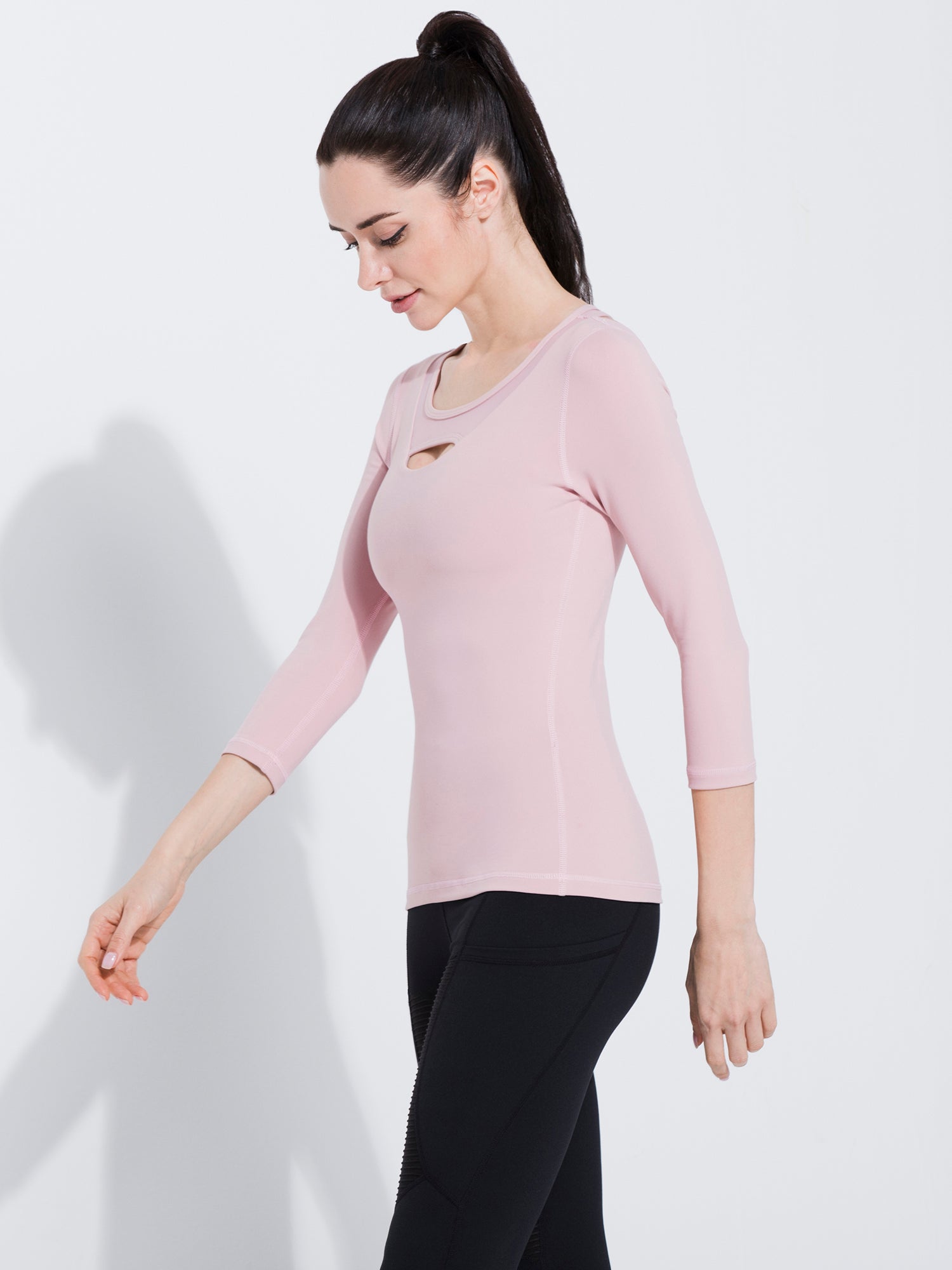 PARALLEL 3/4 SLEEVE TEE