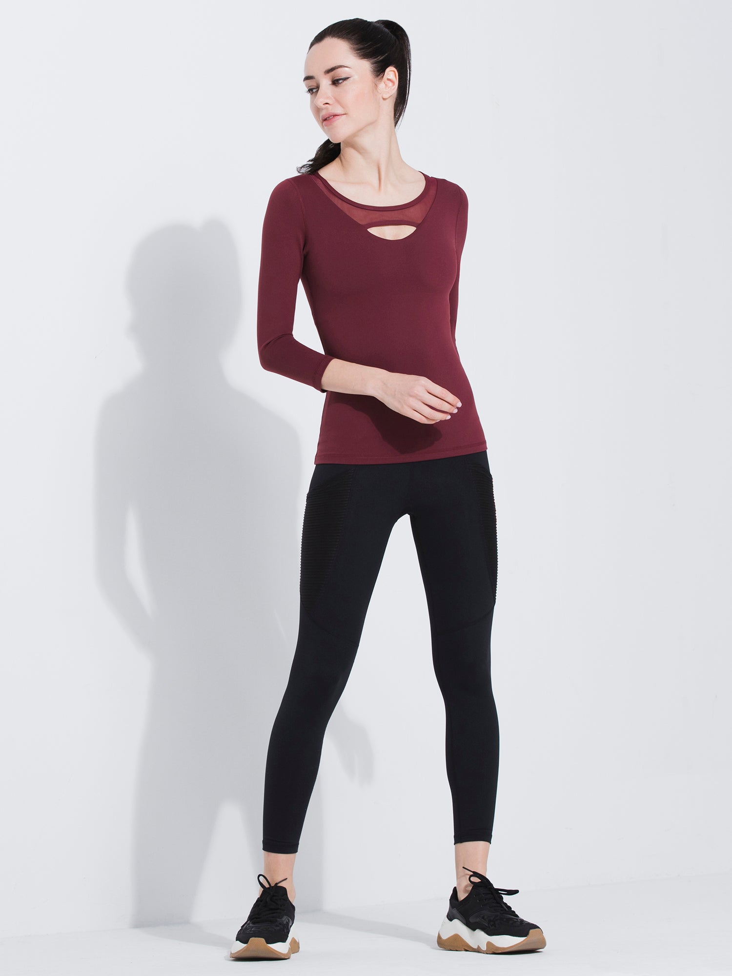 PARALLEL 3/4 SLEEVE TEE