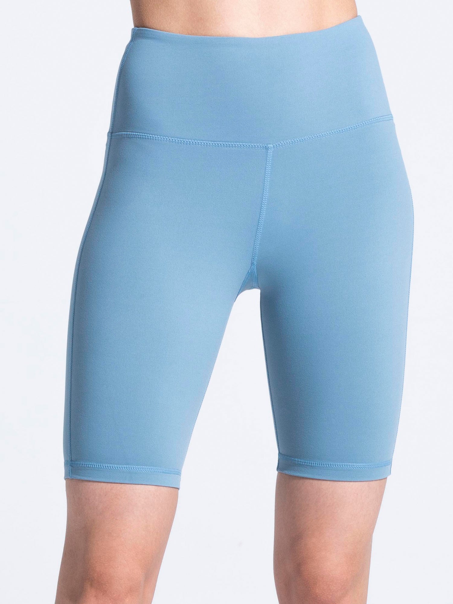 HIGH WAIST BIKER SHORTS, STORM