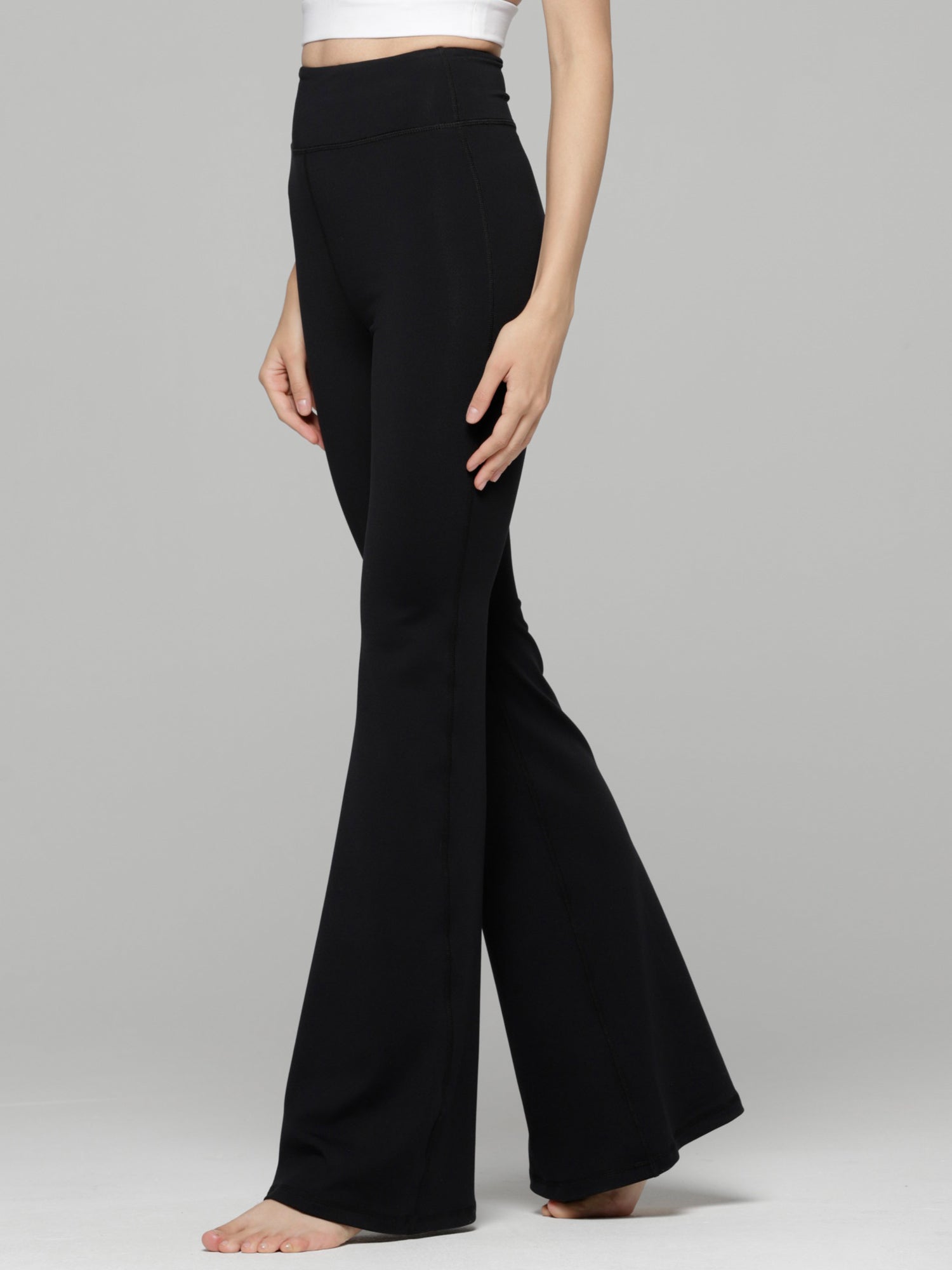 HIGH WAIST FLARE PANTS