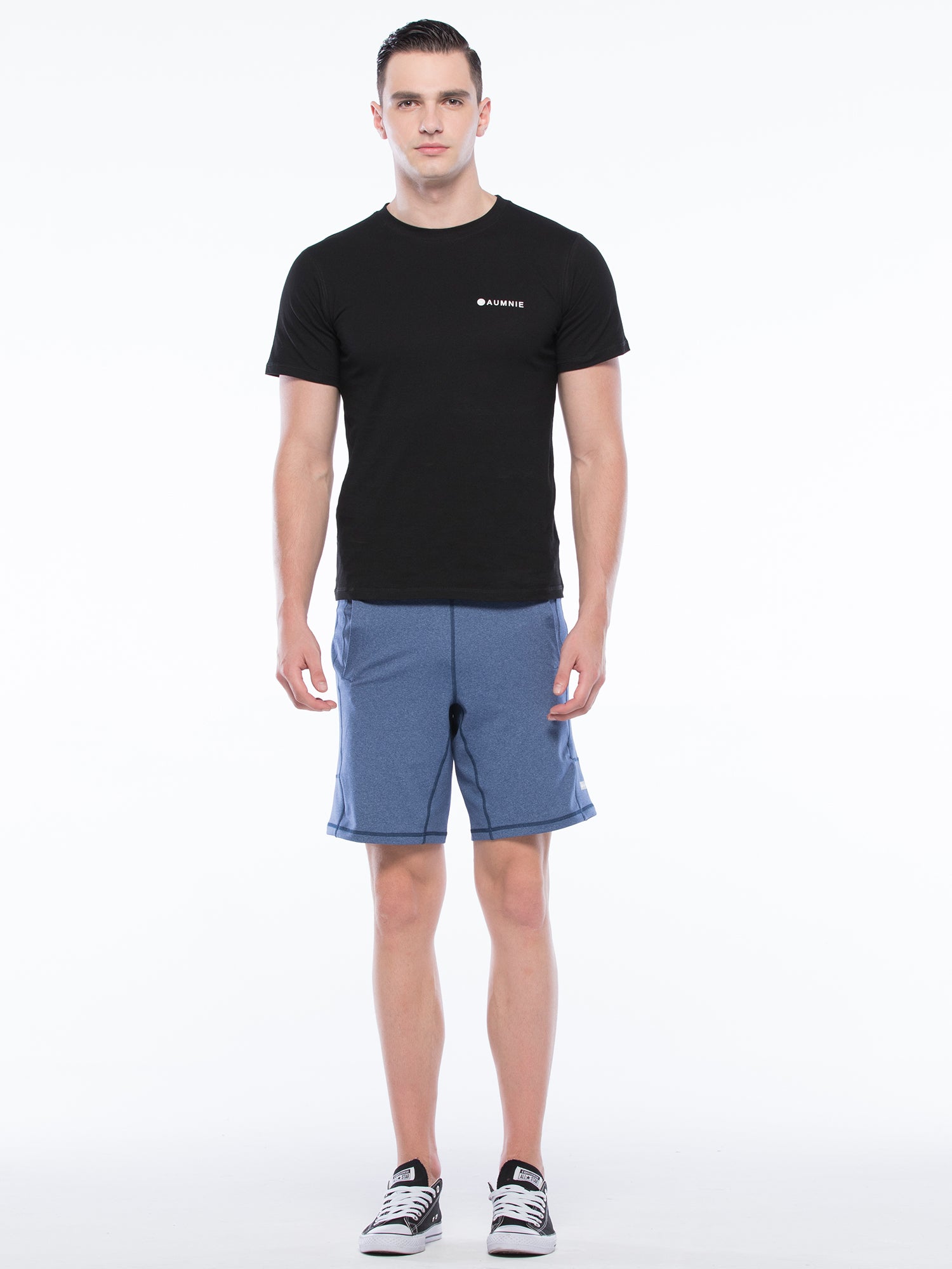 SMALL LOGO CLASSIC T-SHIRT, BLACK (UNISEX)