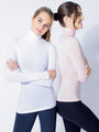 TURTLENECK TOP, WHITE