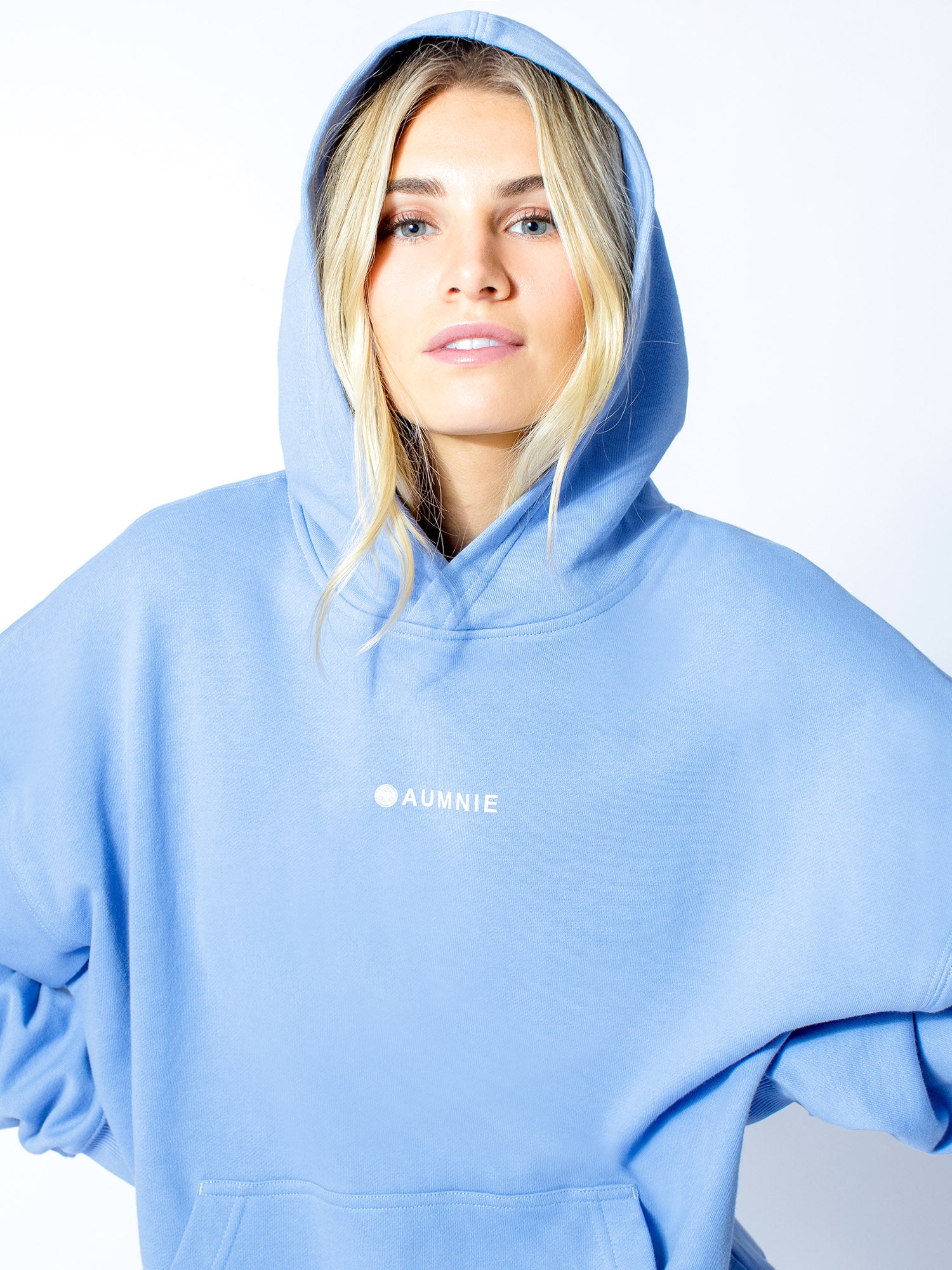 LOGO HOODIE, HELIO