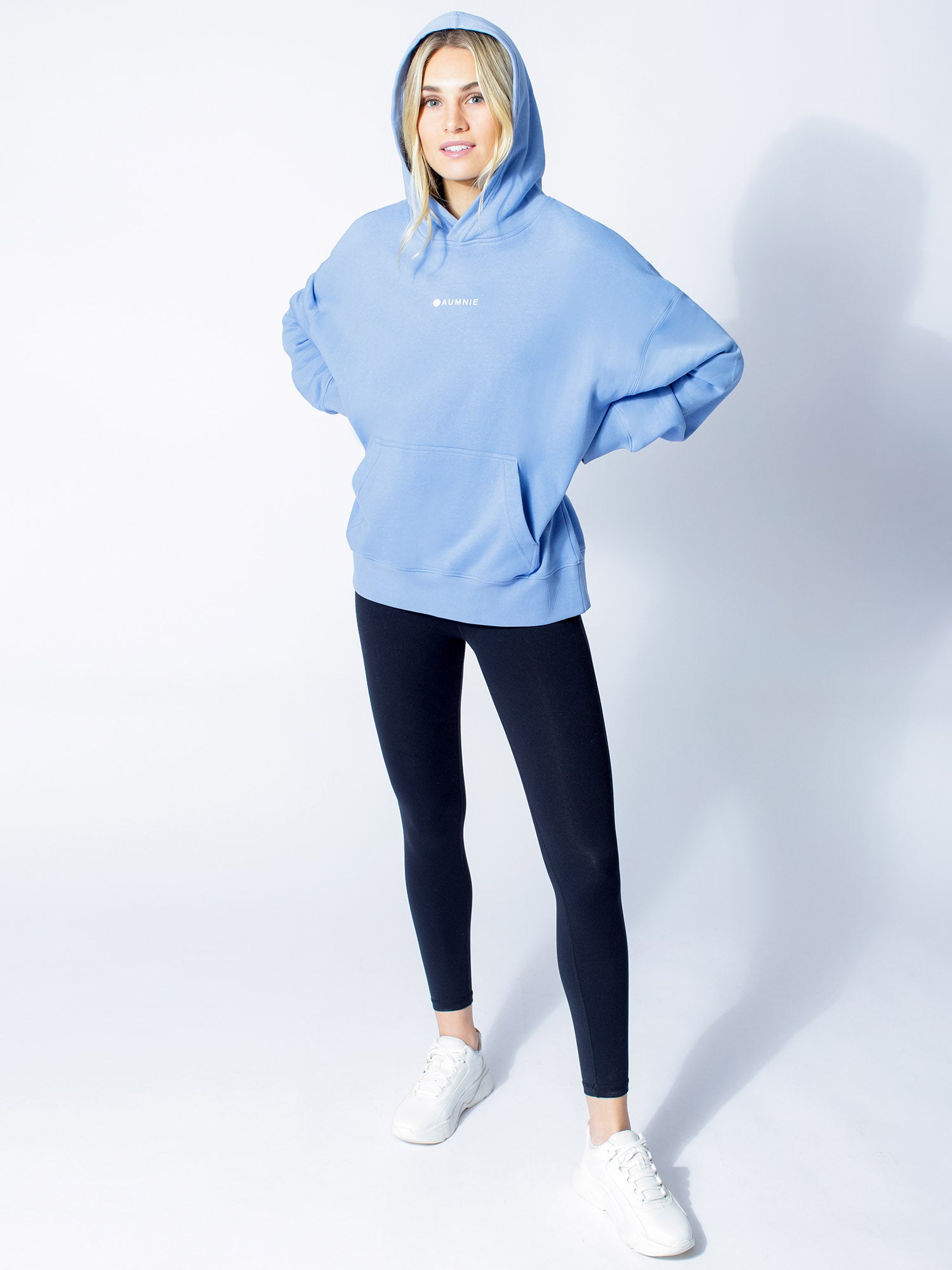 LOGO HOODIE, HELIO