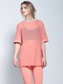 OVERSIZED MESH TEE, CALIFORNIA MESH