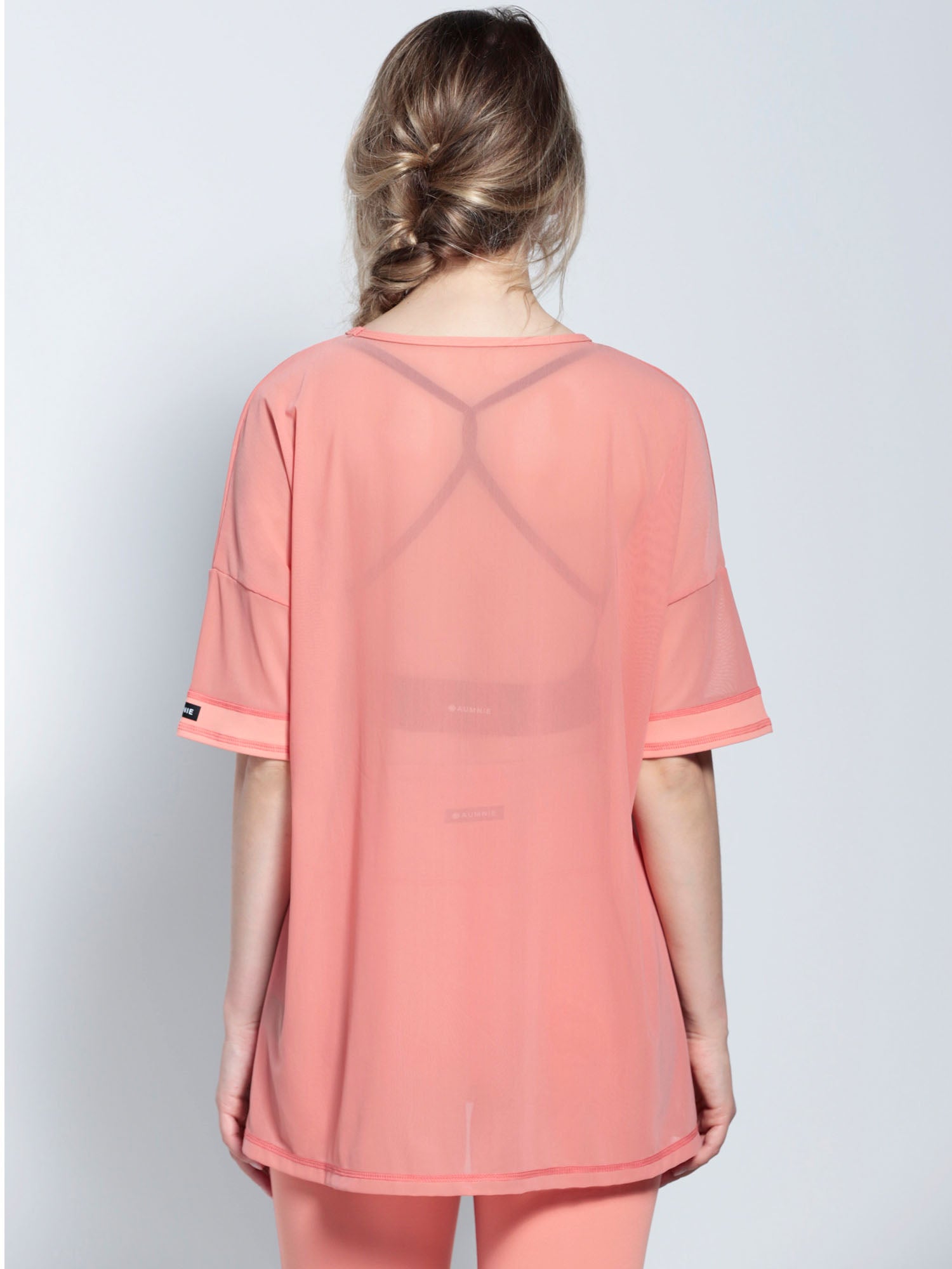 OVERSIZED MESH TEE, CALIFORNIA MESH