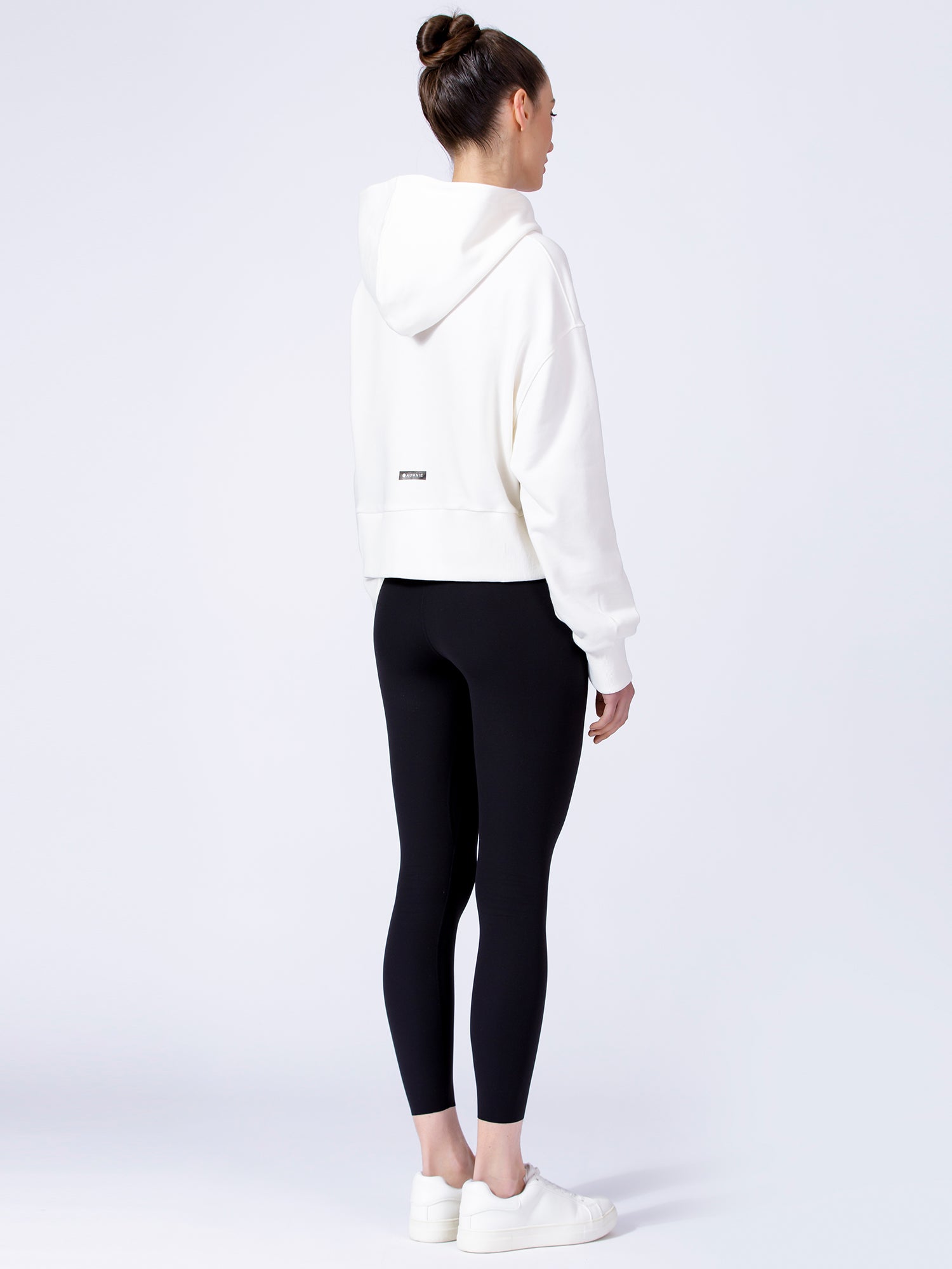 CLASSIC ZIP HOODIE, WHITE