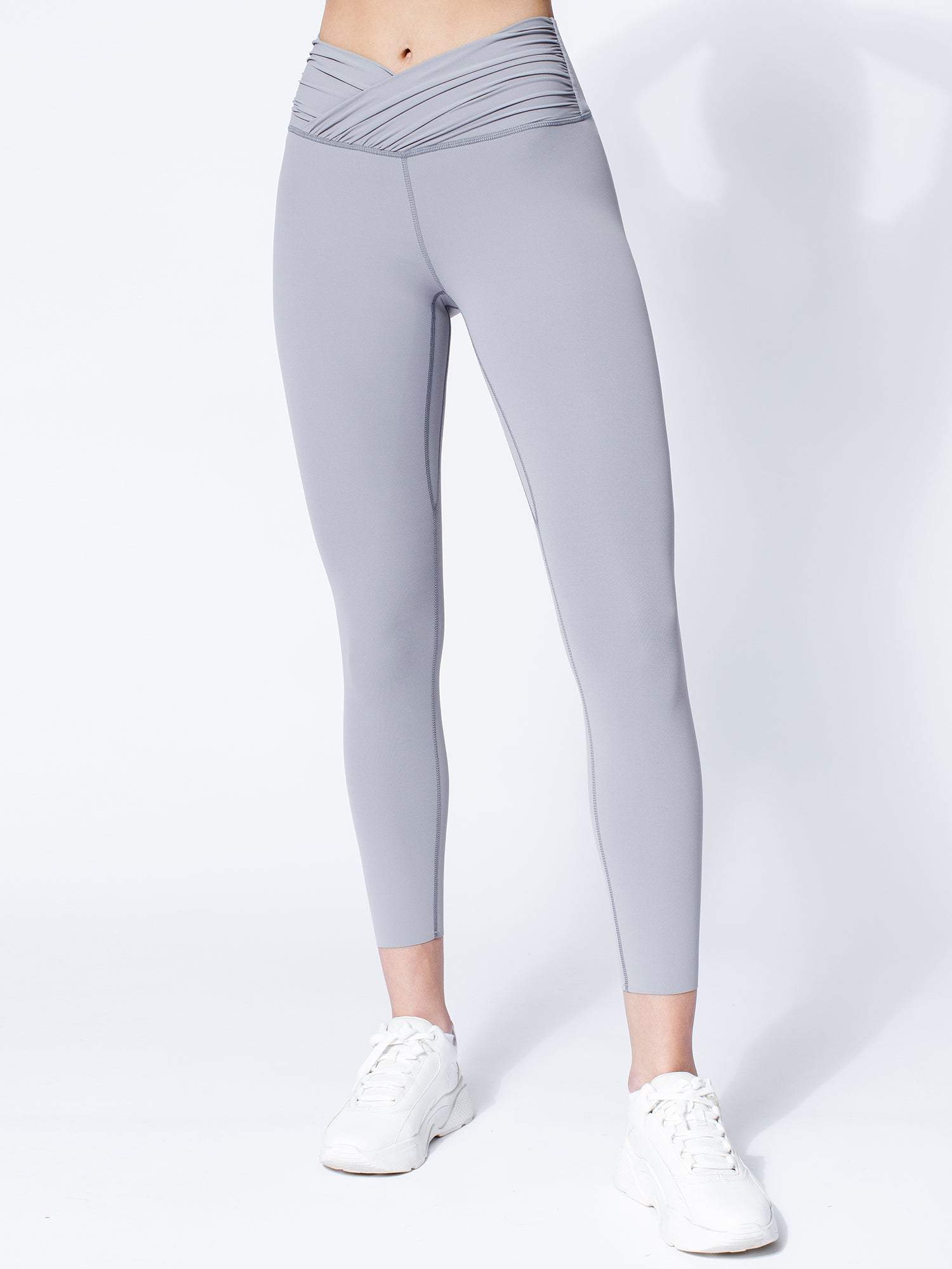 NUDE WRAP ANKLE CROPS