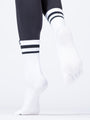 KNEE HIGH FULL TOE YOGA GRIP SOCKS